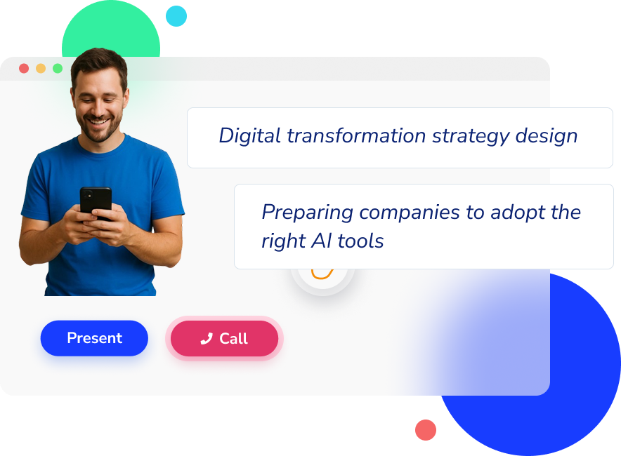 AI Consulting Illustration